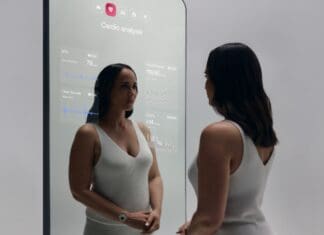 Spegel, spegel på väggen där: konceptprodukten Withings Omnia visar din hälsa på ett nytt sätt Withings_Omnia_mirror
