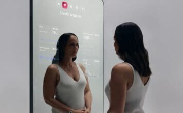 Spegel, spegel på väggen där: konceptprodukten Withings Omnia visar din hälsa på ett nytt sätt Withings_Omnia_mirror
