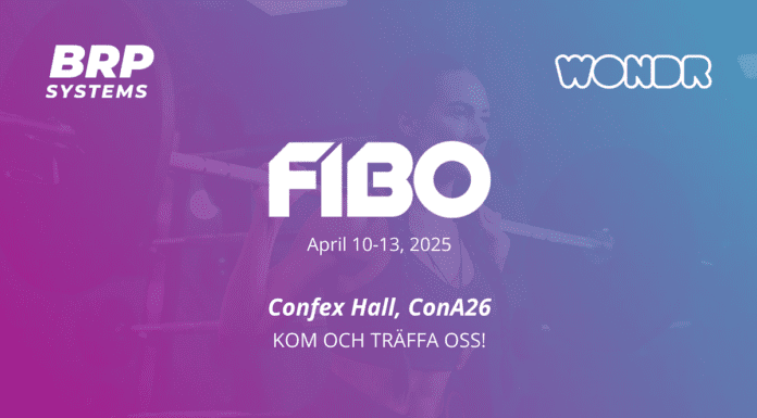 Träffa Wondr och BRP Systems på FIBO – 10–13 april i Köln