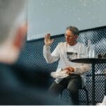 Sensopro samlade branschexperter på On:s huvudkontor i Zürich Olivier Bernhard, grundare ON