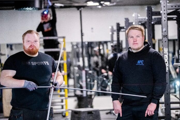 Christian_Jesper_Naarttijärvi_NPC Christian och Jesper Naarttijärvi, NPC Gym