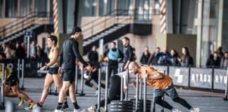 HYROX återvänder till Stockholm – större än någonsin och med VM 2026 i sikte Hyrox Sled Push