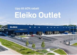 Eleiko Outlet tillbaka i Halmstad den 26 mars