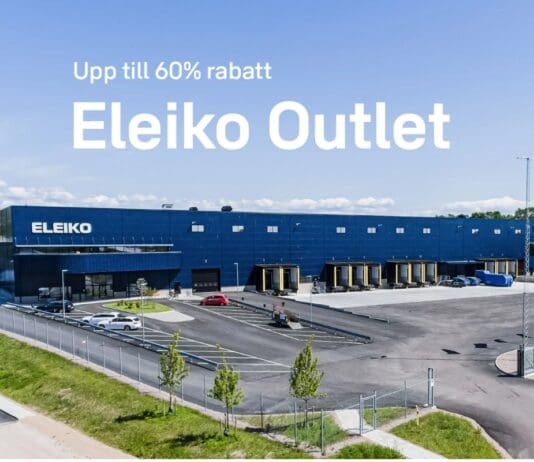 Eleiko Outlet tillbaka i Halmstad den 26 mars