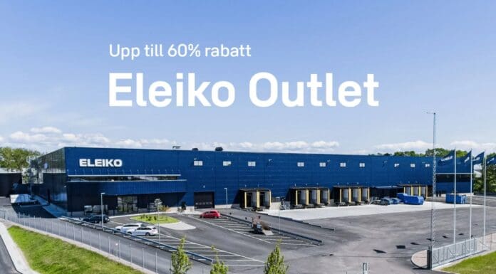 Eleiko Outlet tillbaka i Halmstad den 26 mars