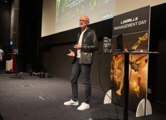 Phillip Mills gästade Stockholm under LES MILLS Management Day