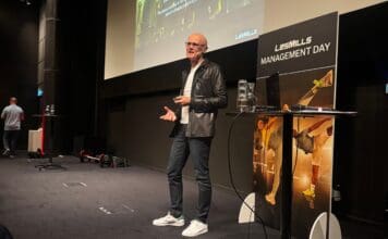 Phillip Mills gästade Stockholm under LES MILLS Management Day