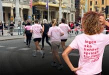 Ingen ska behöva springa för livet – initiativ lyfte trygghetsfrågan under Tjejmilen