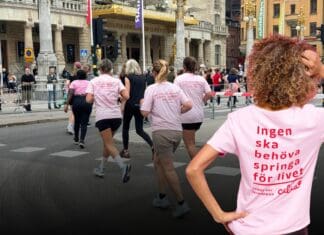 Ingen ska behöva springa för livet – initiativ lyfte trygghetsfrågan under Tjejmilen