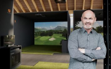 Nordic Wellness lanserar golfsimulatorer – först ut är Göteborg Högsbo Magnus Wilhelmsson Nordic Wellness i golfsimulator