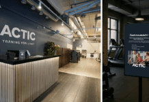Nenda tar plats på Actics anläggningar – retail media gör entré på gymgolvet