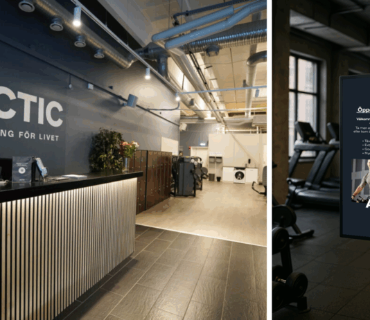 Nenda tar plats på Actics anläggningar – retail media gör entré på gymgolvet