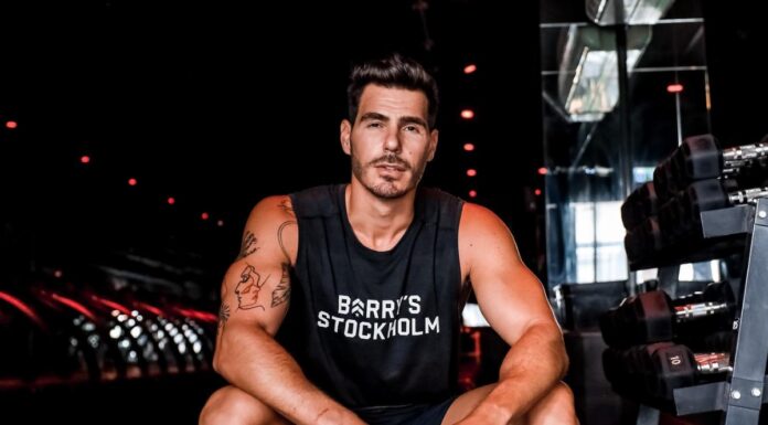 Barry’s växer i Norden – lanserar egen app och öppnar i Helsingfors Kevin Triguero på Barrys sittandes på ett löpband