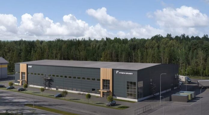 Fitness Brands samlar verksamheten i ny miljöcertifierad anläggning i Västerås Fitness Brands nya kontor och lager i Västerås