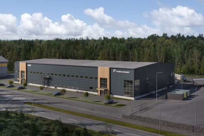Fitness Brands nya kontor och lager i Västerås