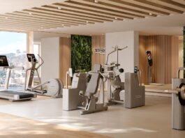 Technogym lanserar Sand Stone Collection – naturinspirerad design för moderna wellnessmiljöer