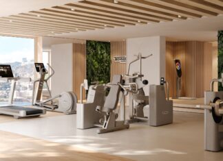 Technogym lanserar Sand Stone Collection – naturinspirerad design för moderna wellnessmiljöer