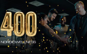 Nordic Wellness når 400 klubbar – jubileumsklubb planeras i Göteborg