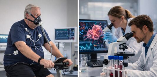 Forskning: Tio minuters intensiv träning kan bromsa signaler som driver cancerceller