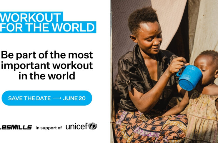 Les Mills samlar träningsvärlden – Workout for the World 2026 ska stötta barn i kris