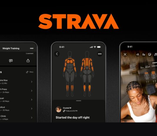 Strava lanserar nya funktioner för gym- och styrketräning