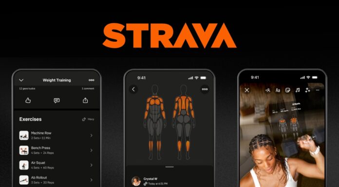Strava lanserar nya funktioner för gym- och styrketräning