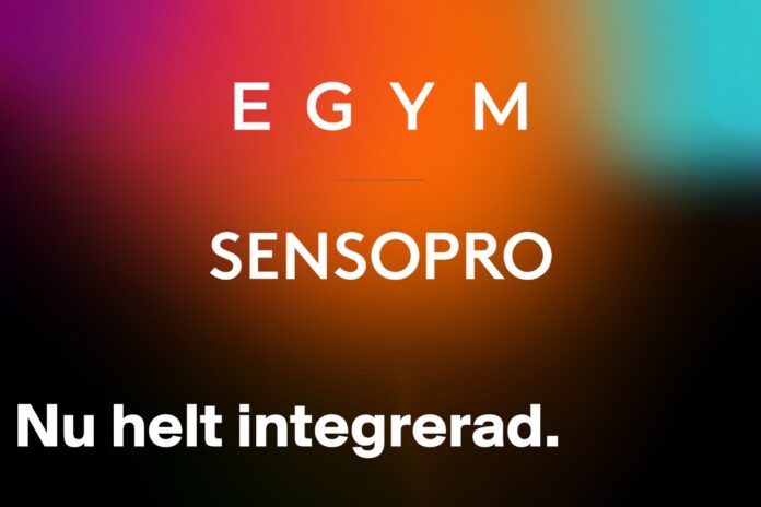 Sensopro EGYM integrerad