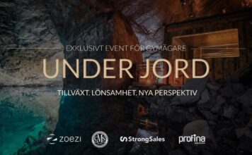 Zoezi bjuder in gymägare till inspirationsdag 80 meter under jord