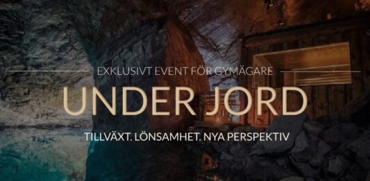 Zoezi bjuder in gymägare till inspirationsdag 80 meter under jord