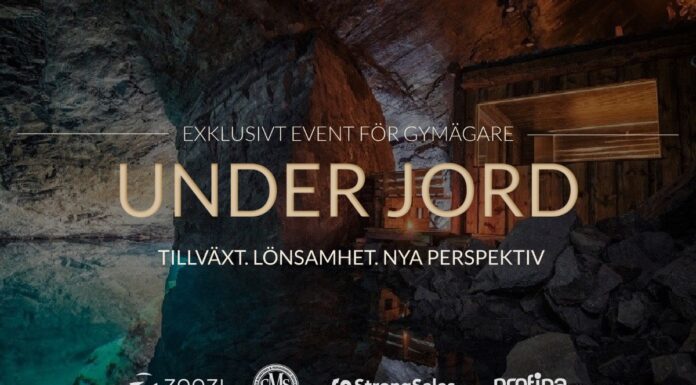 Zoezi bjuder in gymägare till inspirationsdag 80 meter under jord