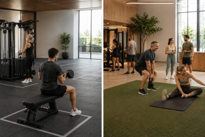 THE GREAT RESET pandemi gym