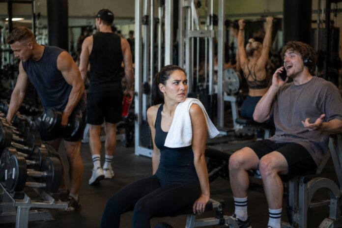 Vett etikett gymmet