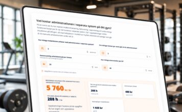 Vad kostar det manuella arbetet egentligen för ditt gym? Testa kalkylatorn!