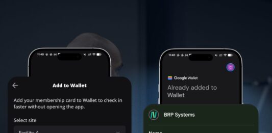 Gantner lanserar SmartPass – digital incheckning via BRP:s medlemsapp