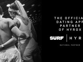 HYROX utökar samarbetet med dejtingappen Surf