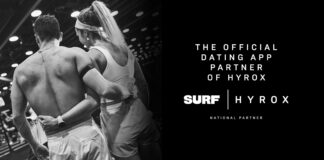 HYROX utökar samarbetet med dejtingappen Surf