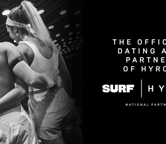 HYROX utökar samarbetet med dejtingappen Surf