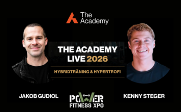 Premiär för The Academy Live på Power Fitness XPO