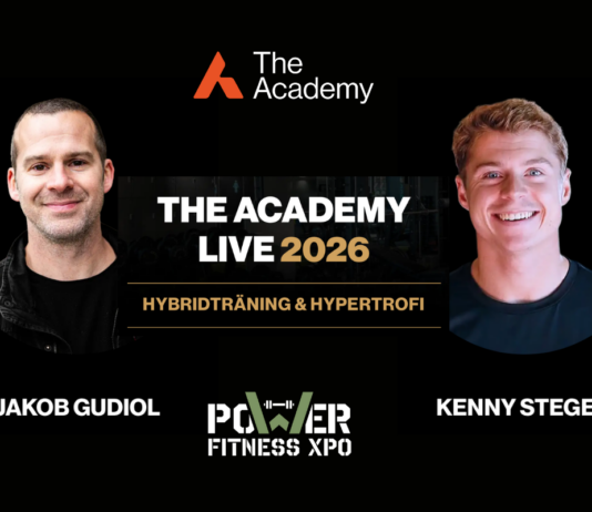 Premiär för The Academy Live på Power Fitness XPO