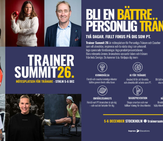 Trainer Summit 26 – två dagar med fokus på Sveriges personliga tränare och coacher